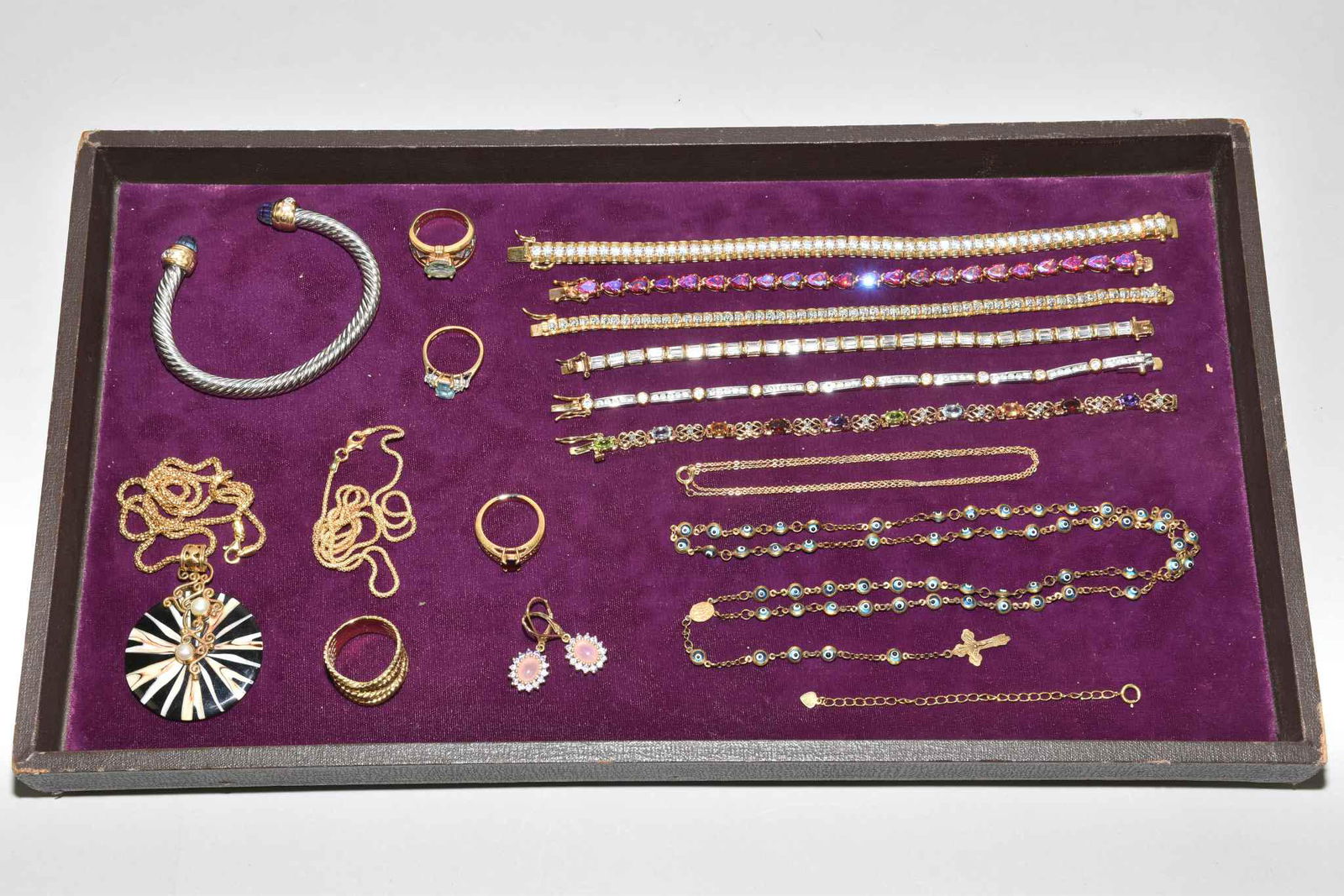 15 MISCELLANEOUS PIECES OF STERLING SILVER (1 of 19)