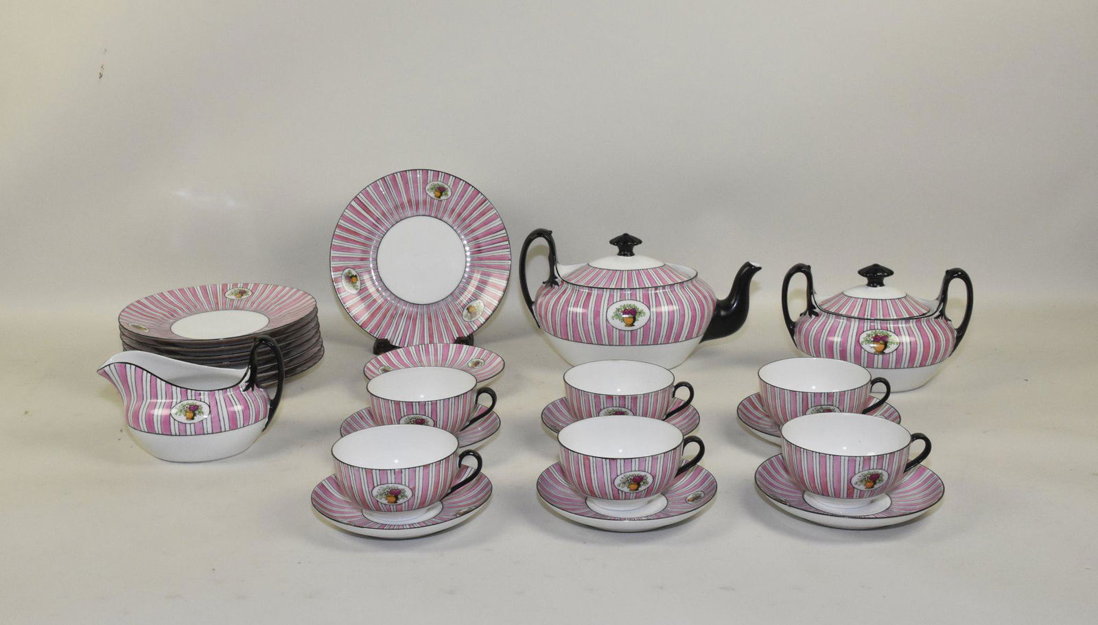 PHOENIX CHINA (Czech.) LUNCHEON SET - Comprising: (1 of 8)