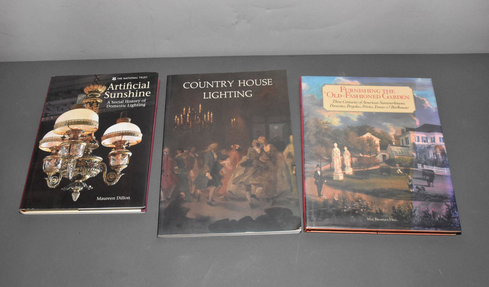 COUNTRY HOUSE LIGHTING, ARTIFICIAL SUNSHINE: COUNTRY HOUSE LIGHTING, ARTIFICIAL SUNSHINE & FURNISHING THE OLD FASHIONED GARDEN - 3 vol.