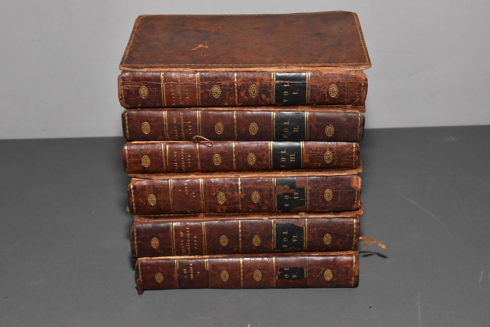 PILLARS OF FASHIONABLE LIFE by Miss Edgeworth, (1 of 6)