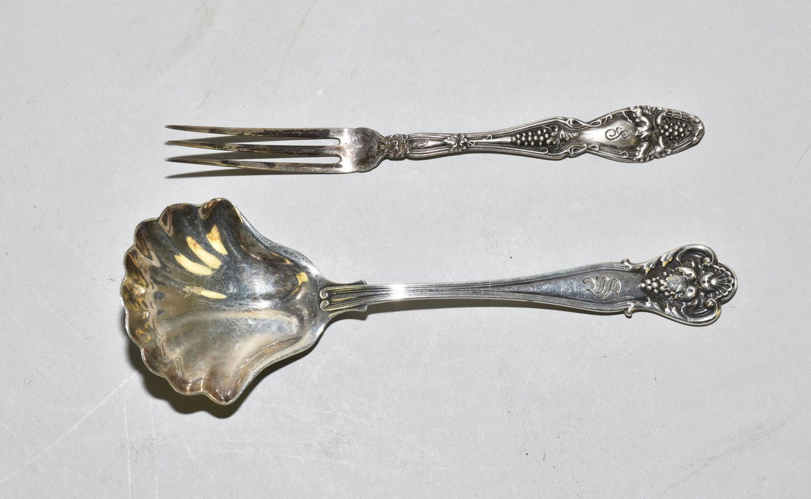 TWO STERLING SMALL SERVING PIECES (1 of 6)
