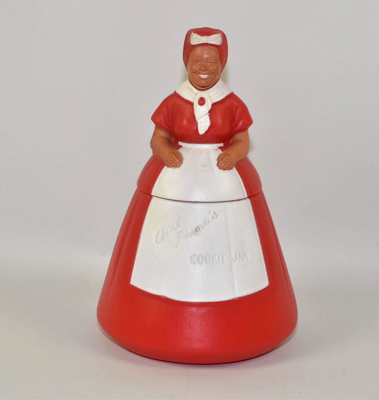 ANTIQUE RARE AUNT JEMIMA PLASTIC COOKIE JAR (1 of 7)