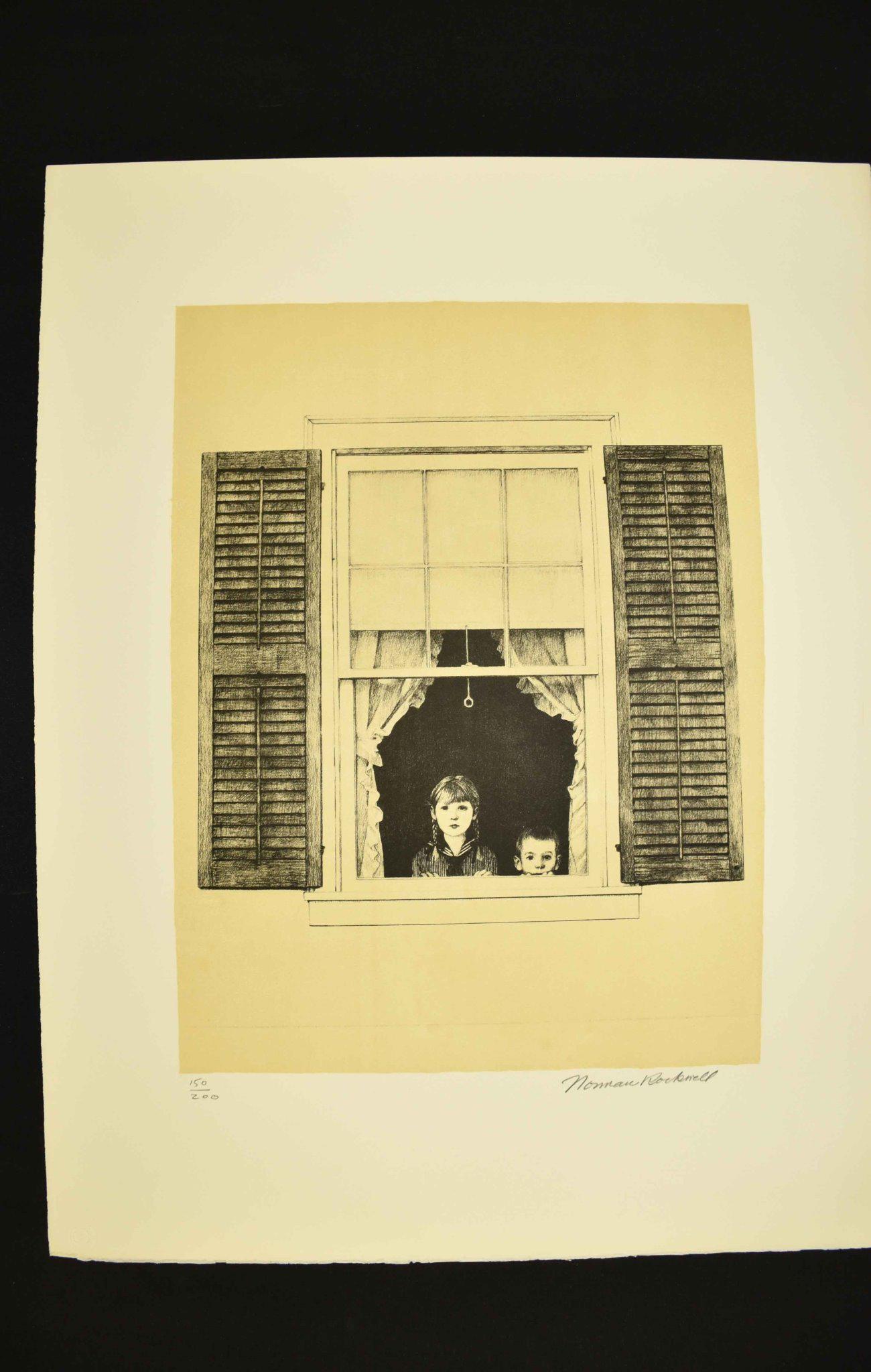 NORMAN ROCKWELL (American 1894-1978) ''Children at (1 of 6)