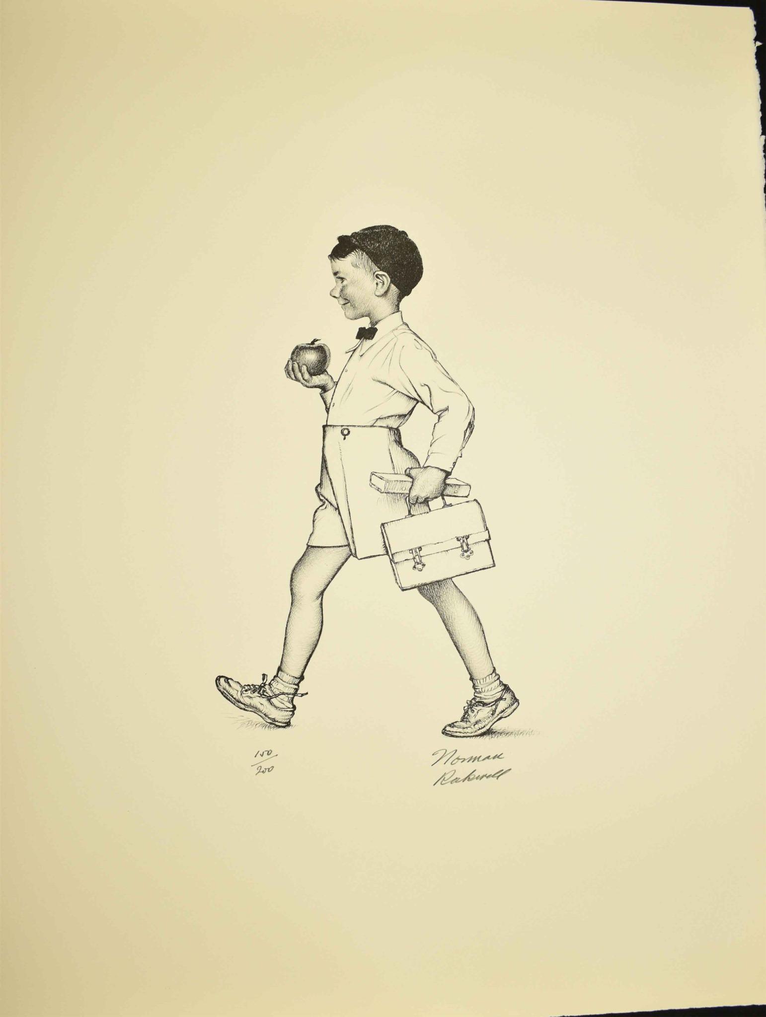 NORMAN ROCKWELL (American 1894-1978) ''Teacher's P (1 of 5)