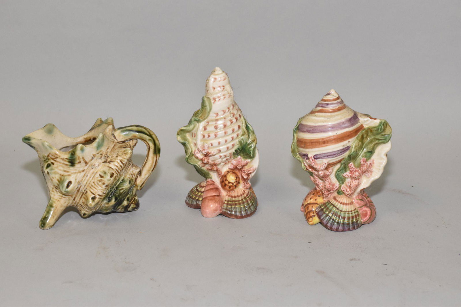 FITZ & FLOYD SEASHELL SALT & PEPPER SHAKERS (1 of 3)