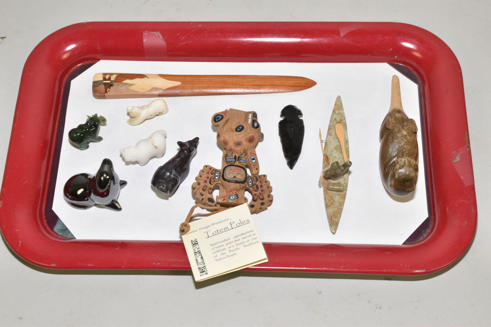 COLLECTION OF TEN SMALL SOUVENIR ITEMS (1 of 4)