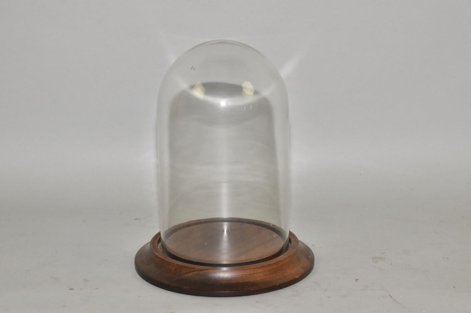 GLASS DISPLAY DOME - 4.75" diameter x 8.5" h. (1 of 1)