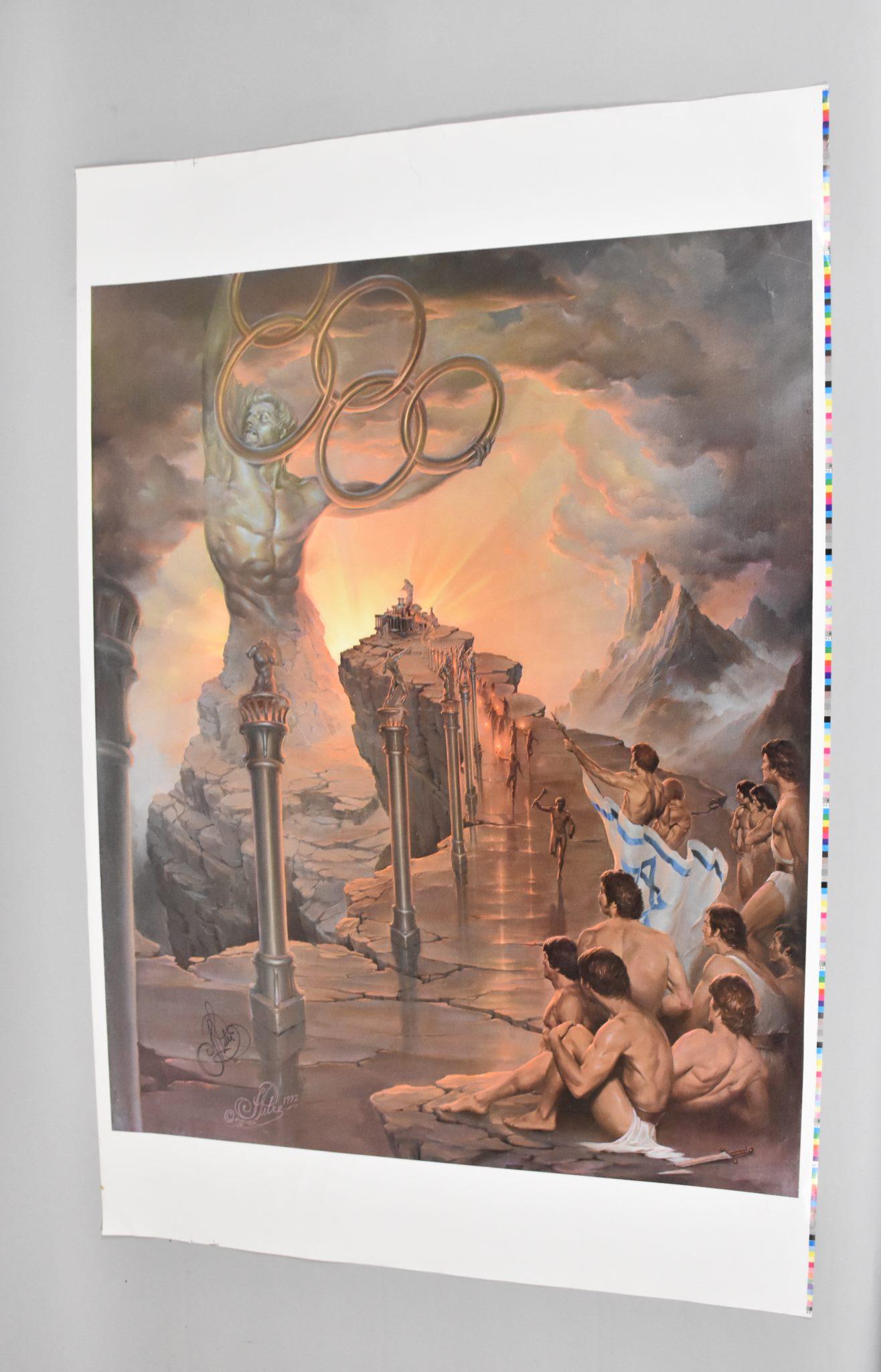 LITHOGRAPH - By: John Pitre. Fantastic rendition (1 of 2)