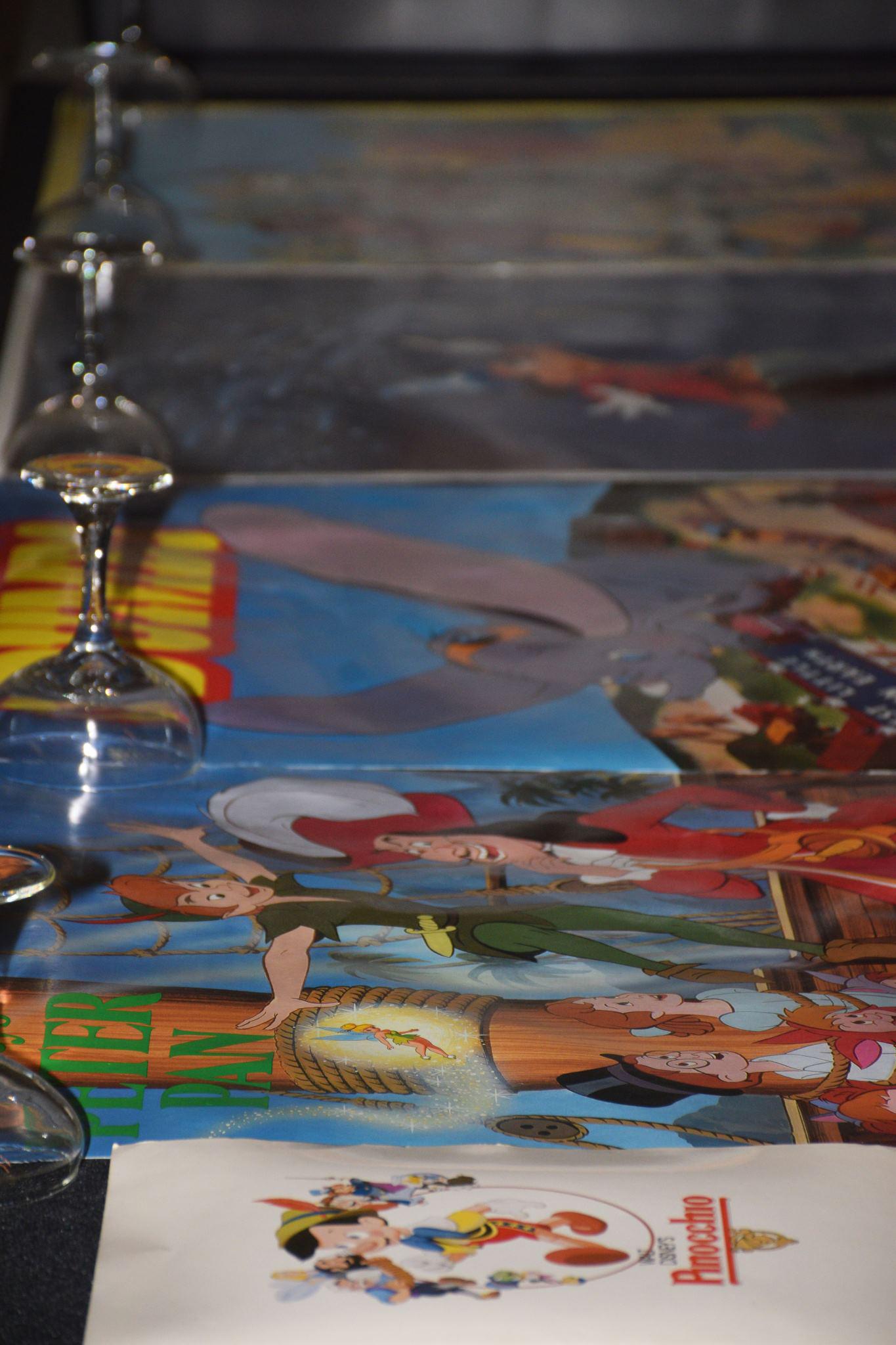 (6 ) PIECE LOT OF ASSORTED DISNEY POSTERS (1 of 7)