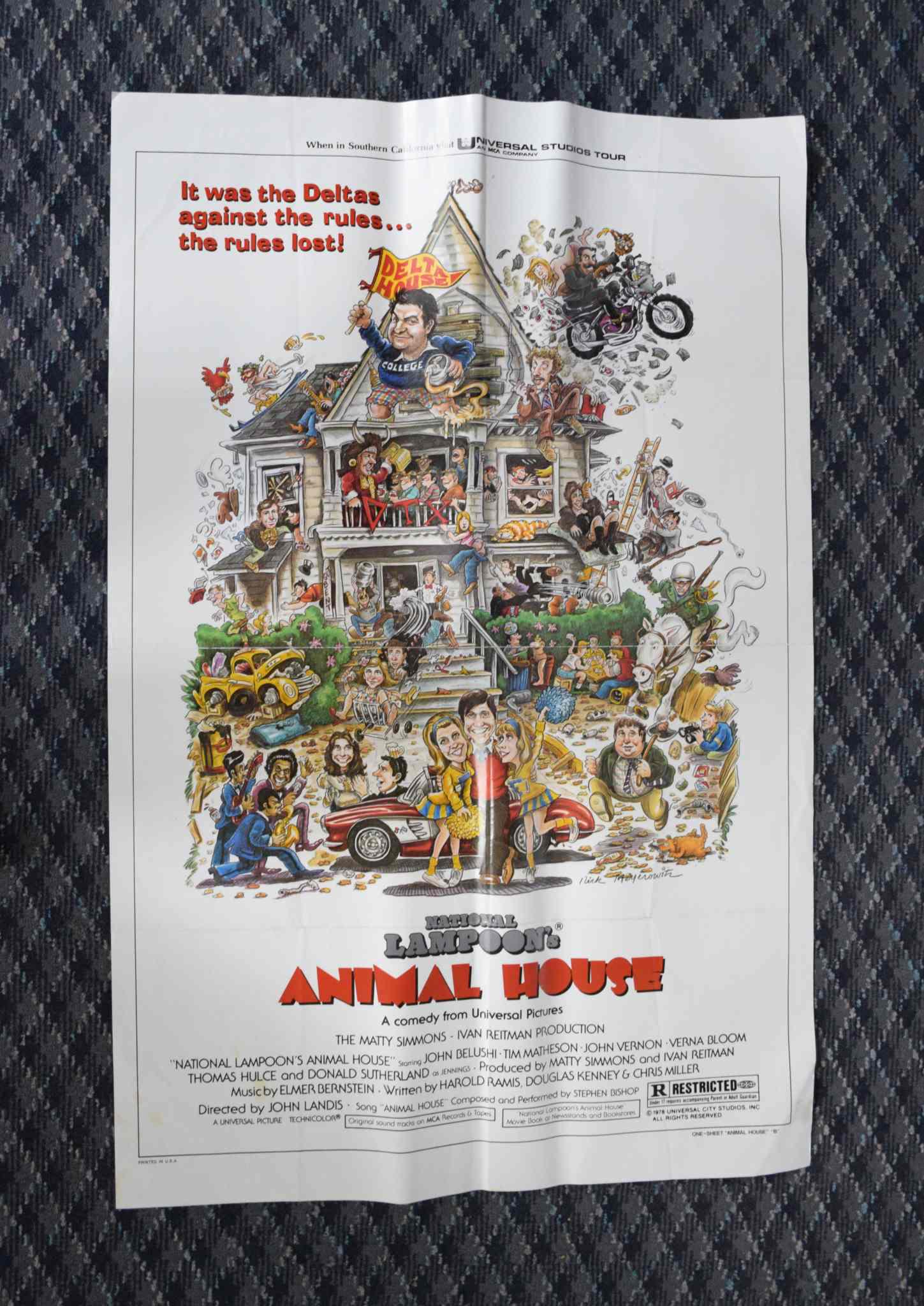 ORIGINAL MOVIE POSTER FROM NATIONAL LAMPOON'S (1 of 4)