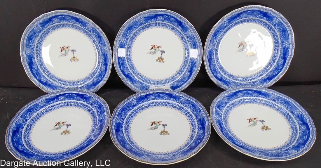 6 WINTERTHUR MATTAHEDEH CINCINNATI SERVICE PLATES (1 of 4)