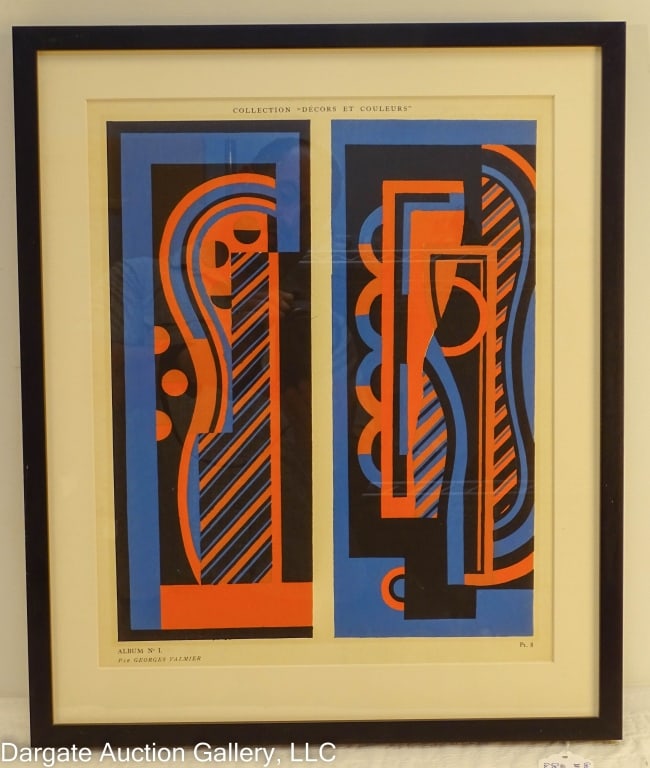 VALMIER DECORS ET COULEURS ALBUM 1 PLATE 8 (1 of 6)