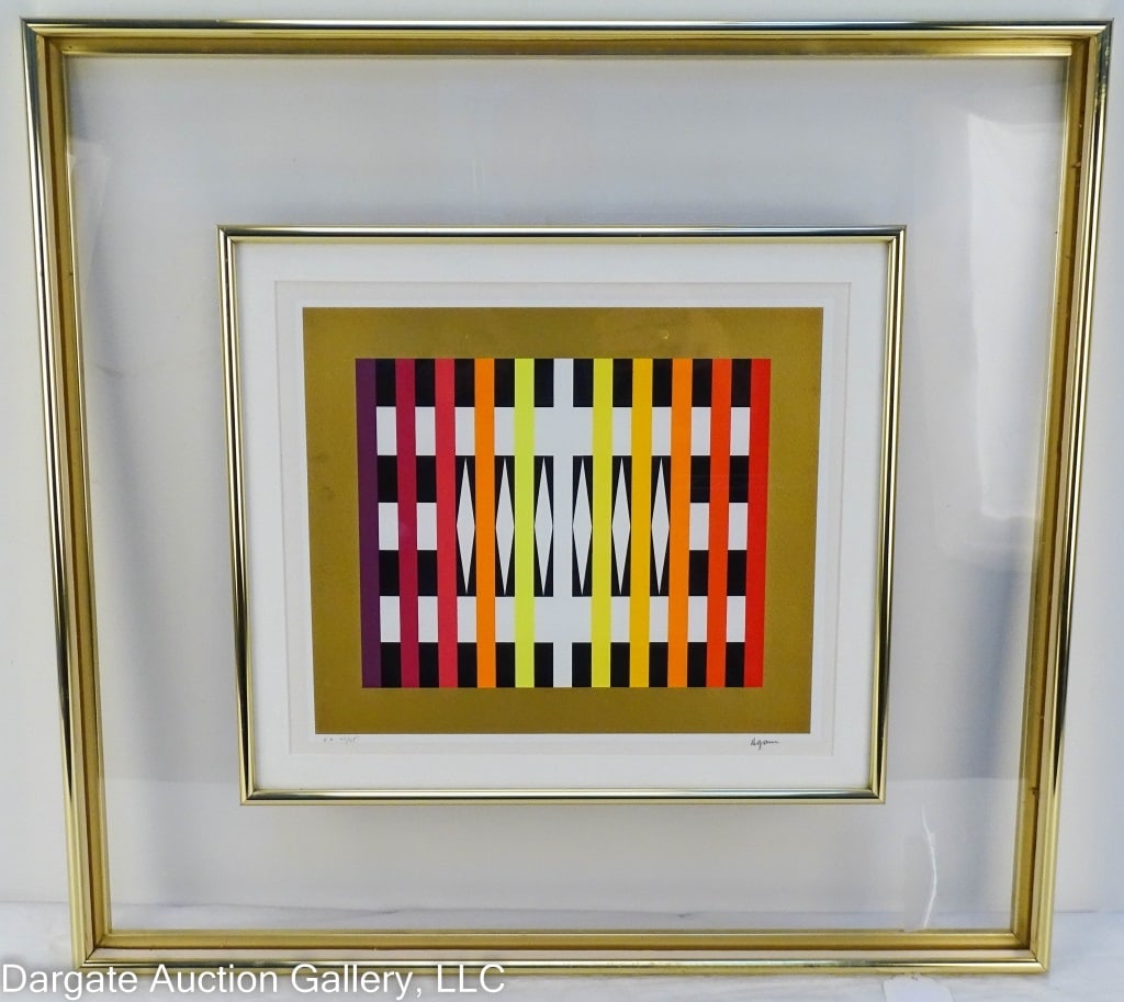 YAACOV AGAM (B. 1928) RHYTHMS II SERIGRAPH (1 of 5)
