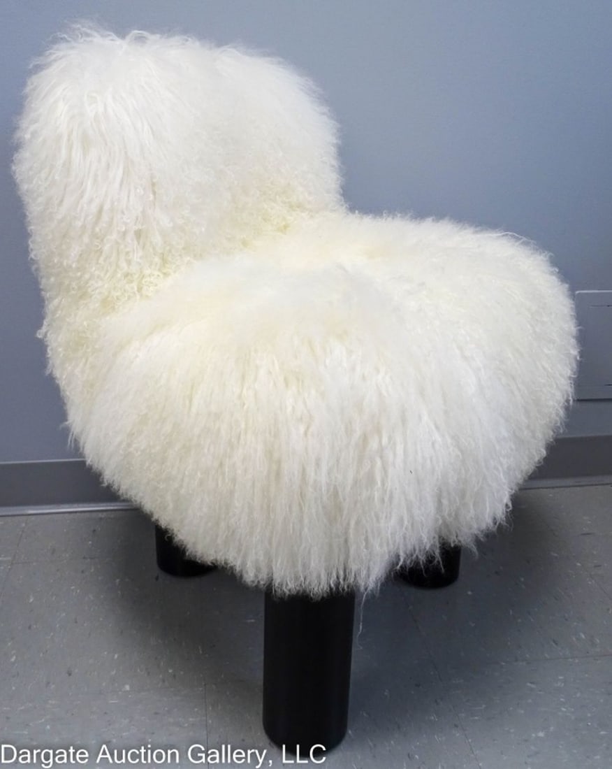 ARFLEX BOTOLO ARMCHAIR BY CINI BOERI NATURAL FUR (1 of 6)