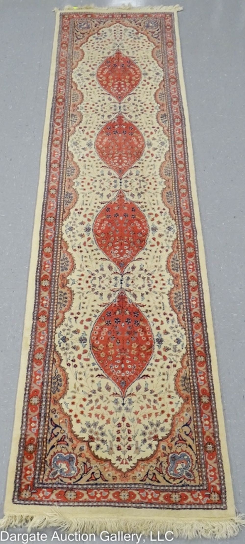 PAKISTAN RUNNER RUG PERSIAN DESIGN 123" x 32" (1 of 4)
