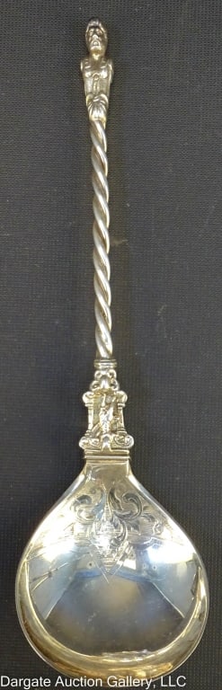ANTIQUE SILVER APOSTLE SPOON (1 of 5)