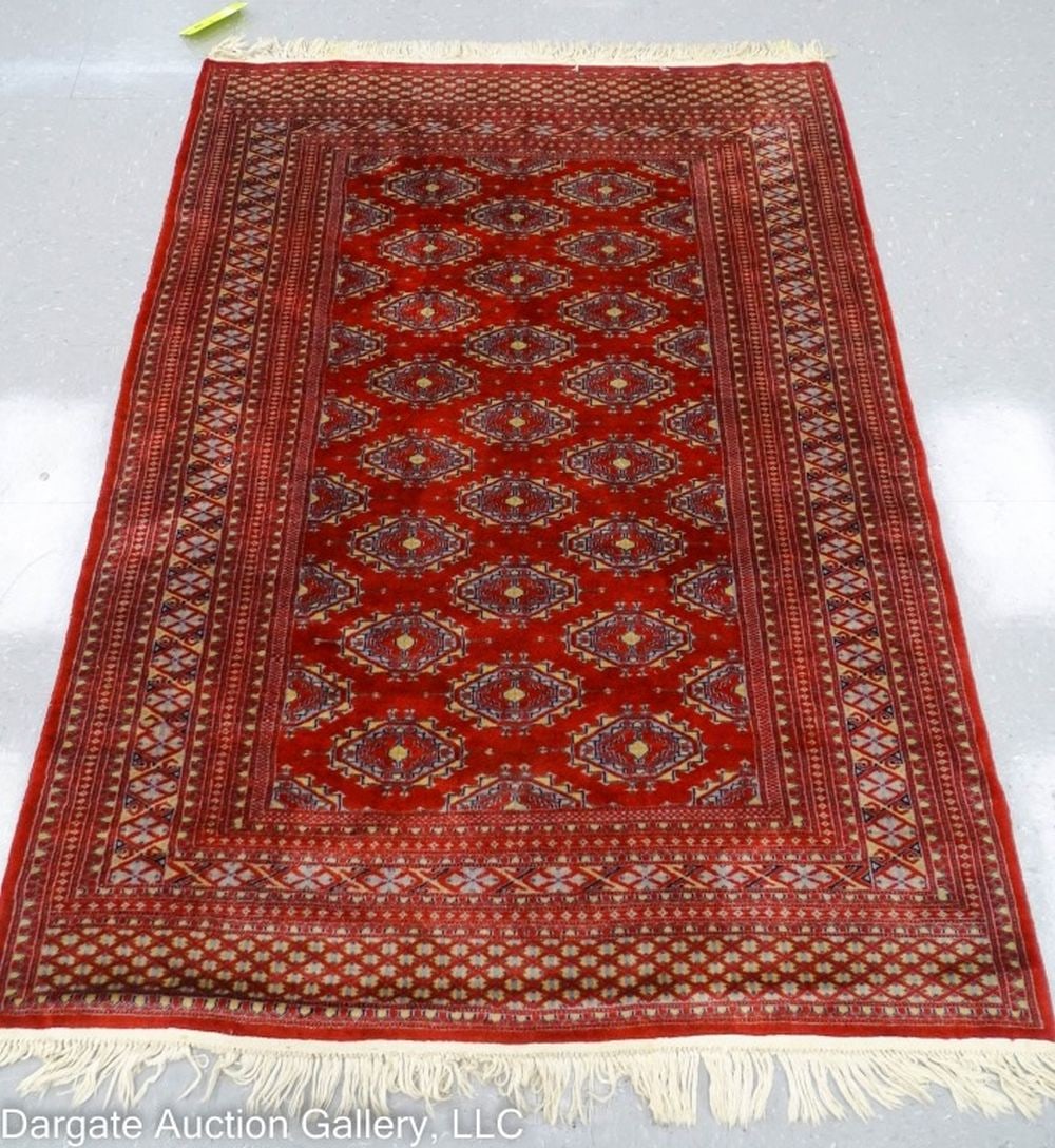 BOKHARA PAKISTAN RUG 71" x 52.5" (1 of 4)