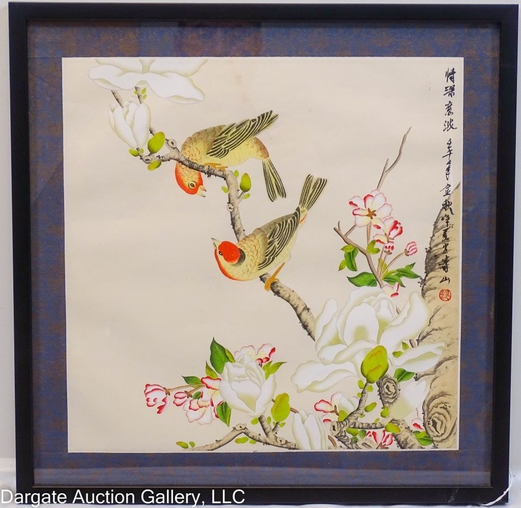 WATERCOLOR IMMORTAL BLOSSOMS OF AN ETNERAL SPRING (1 of 5)