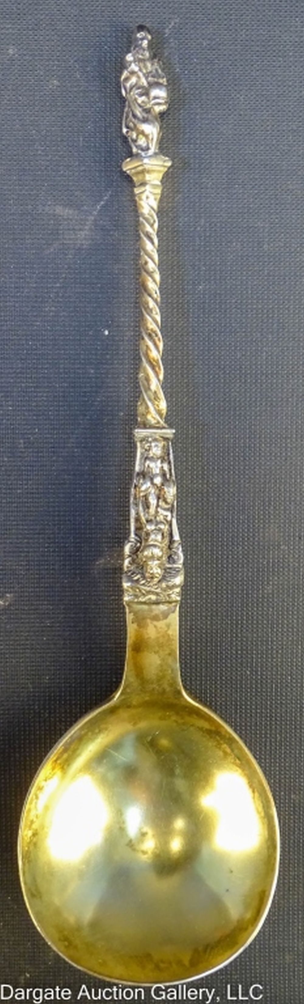 1882 WALTER & JOHN BARNARD STERLING APOSTLE SPOON (1 of 5)