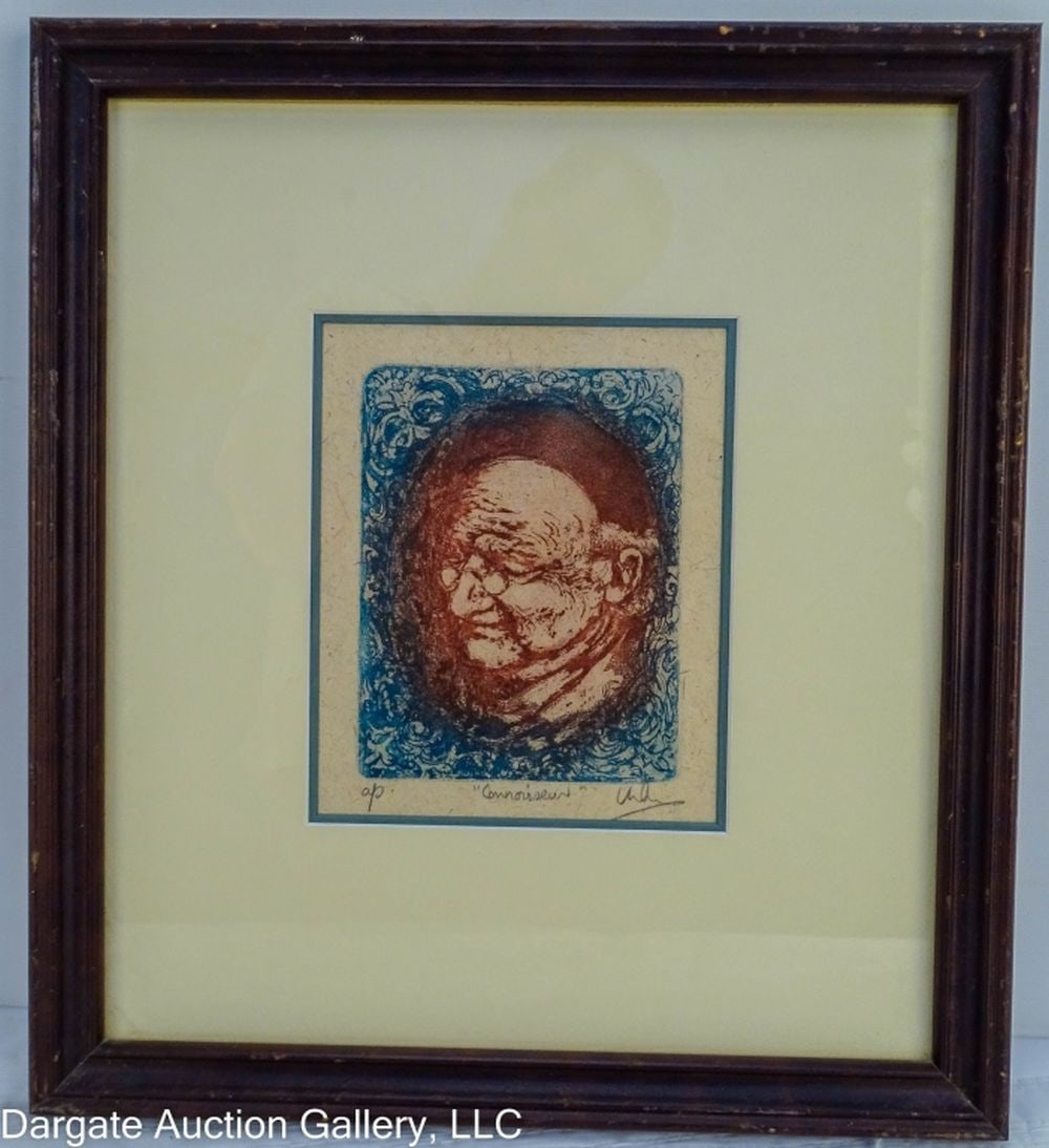 MARY VICKERS CONNISUER ARTIST PROOF LITHOGRAPH (1 of 4)