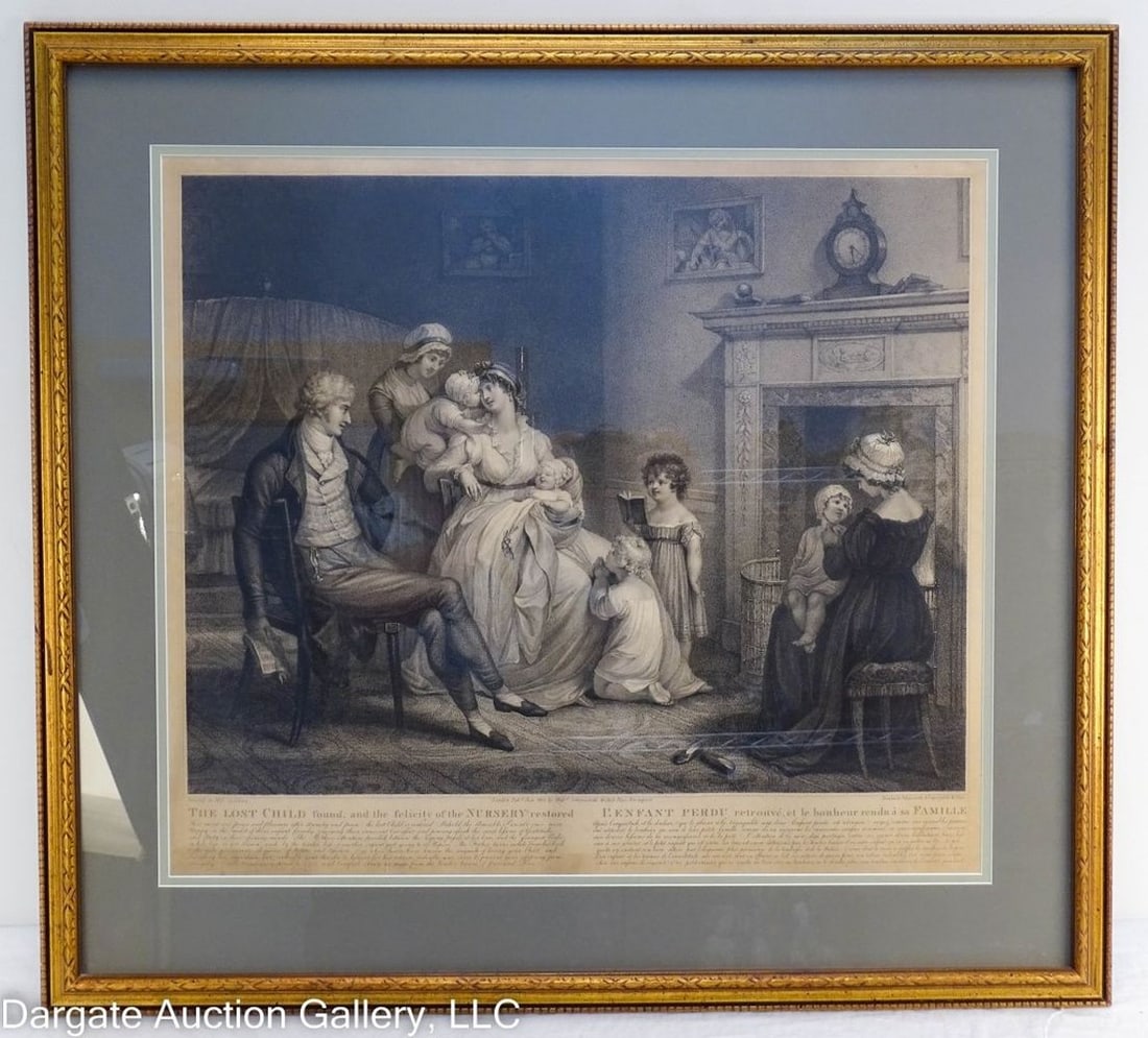 MARIA SPILSBURY 1805 LOST CHILD FOUND ETCHING (1 of 7)