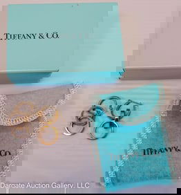 TIFFANY & CO STERLING PALOMA PICASSO EARRINGS