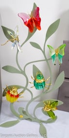7pc SWAROVSKI PARADISE MED VINE DISPLAY W/ MAGNETS