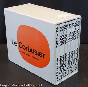 LE CORBUSIER COMPLETE WORKS 8 VOL BOX SET