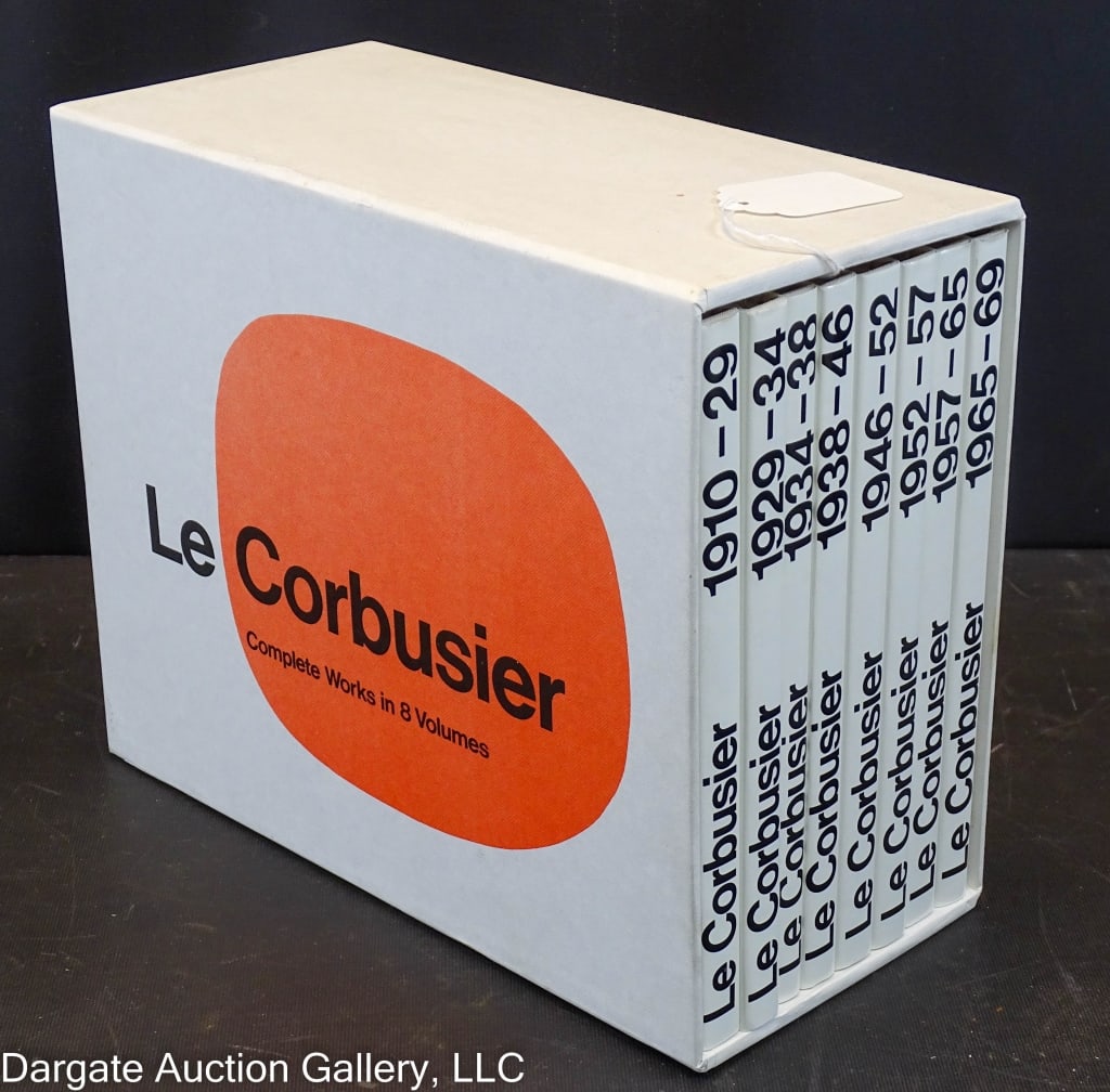 LE CORBUSIER COMPLETE WORKS 8 VOL BOX SET (1 of 3)