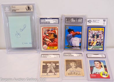 7pcs ASST SPORTS TRADING CARDS JORDAN WOODS ROSE