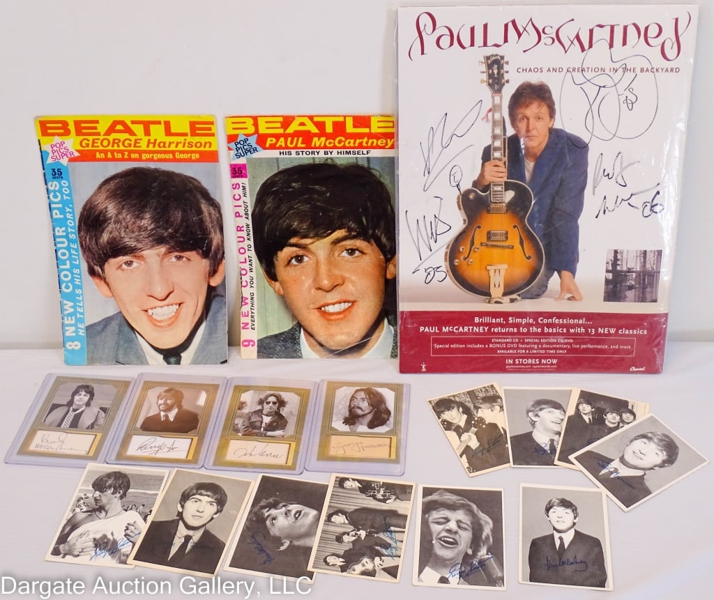 16pc BEATLES MEMORABILIA incl 3rd SERIES, POP PICS (1 of 4)