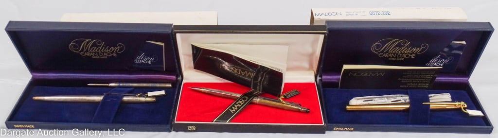 3 CARAN D'ACHE BALLPOINT PENS & MECHANICAL PENCILS (1 of 4)