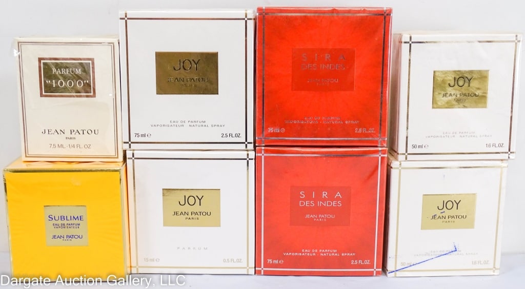 8pc ASST JEAL PATOU PARIS PARFUMS INCL SUBLIME (1 of 5)