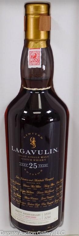 2016 LAGAVOLIN 25YR SCOTCH  200TH ANNIV ED (1 of 5)