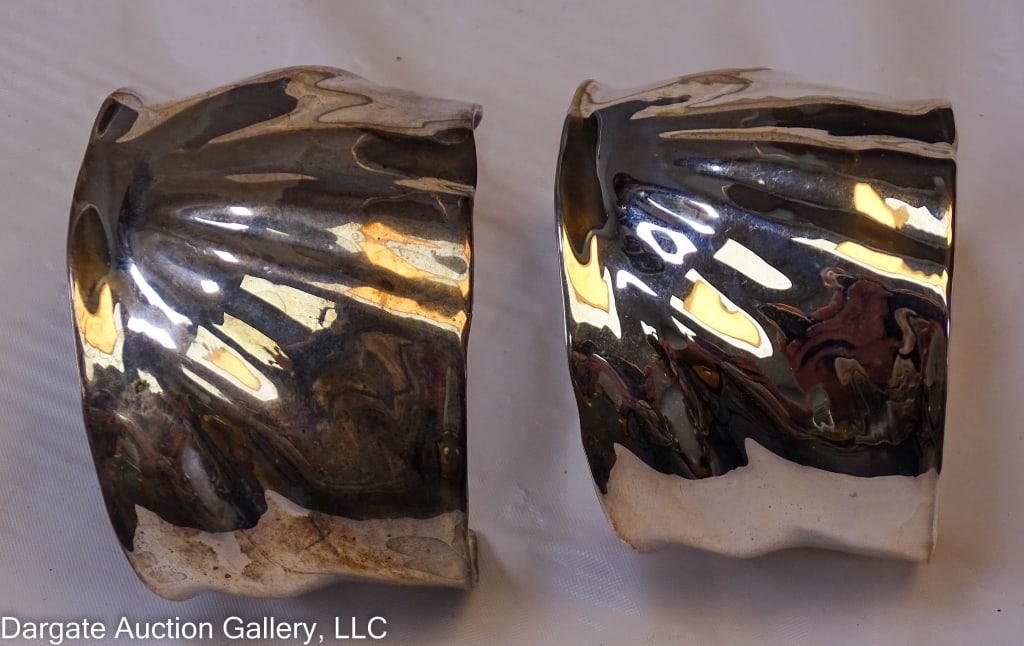 2 ROBERT LEE MORRIS STERLING WIDE BRACELETS (1 of 3)