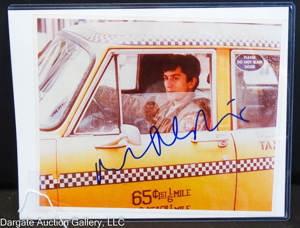 ROBERT DENIRO TAXI DRIVER SIGNED PHOTOGRAPH (1 of 2)