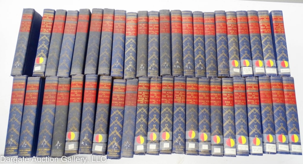 44 VOLS COMPLETE WORKS OF JOSEPHUS (3 COMPL SETS) (1 of 3)