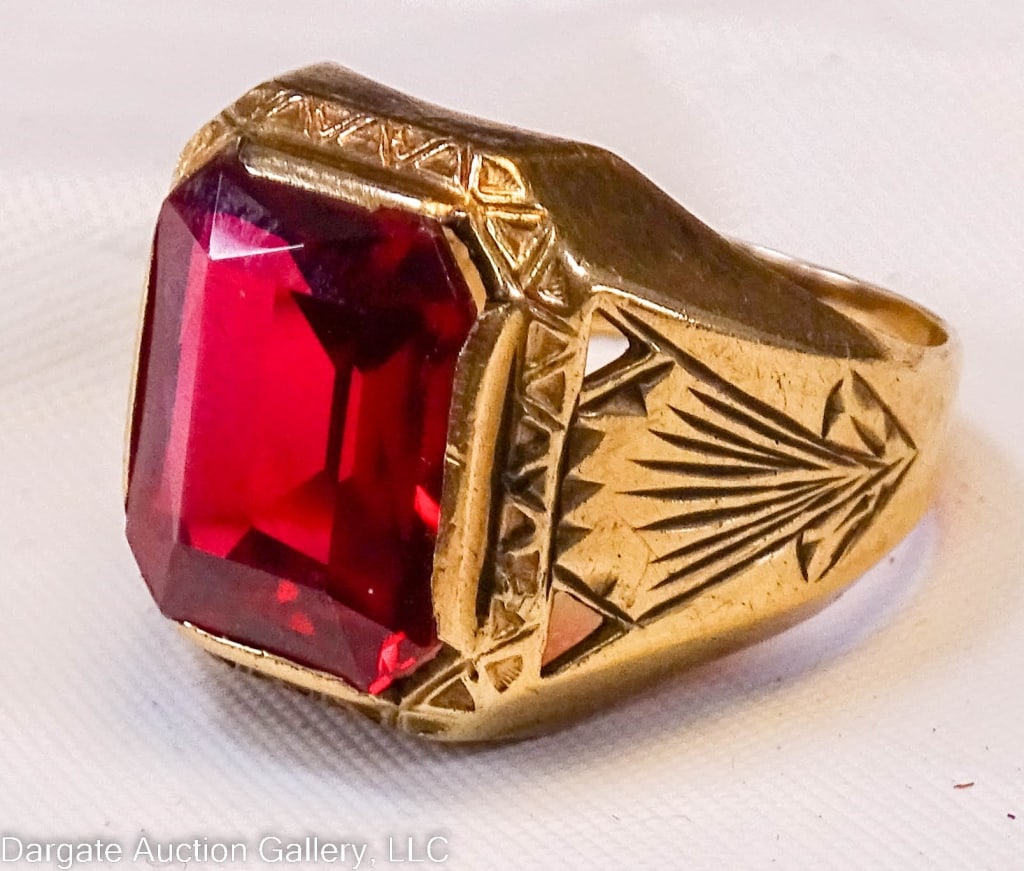 10K HAND WROUGHT RING (1 of 3)