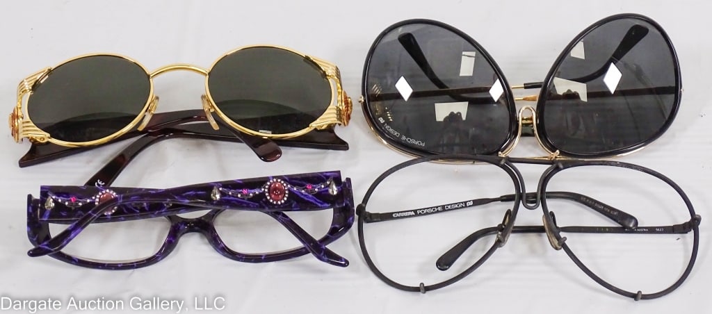 4 PAIRS DESIGNER EYE & SUN GLASSES (1 of 8)