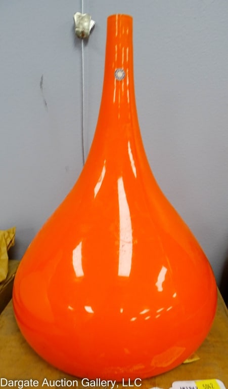 UNO & OSTEN KRISTIANSSON OPALINE GLASS PEND LIGHT (1 of 5)