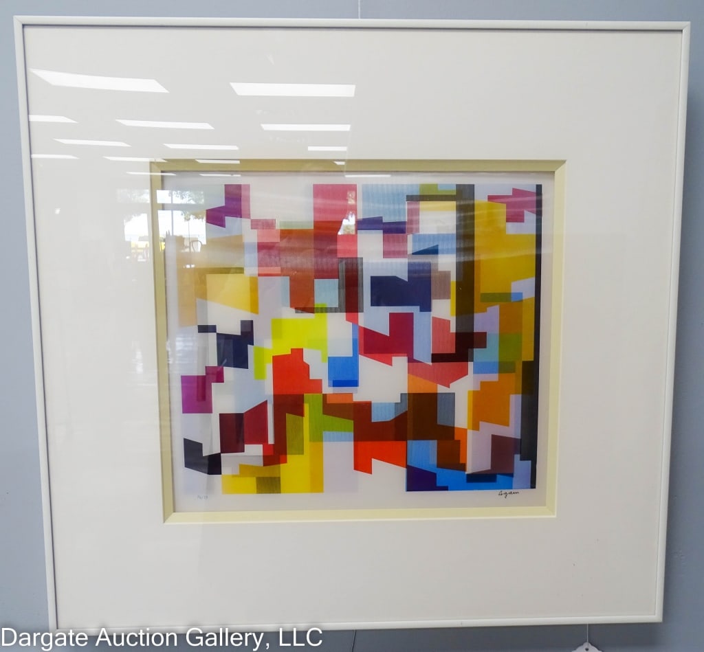 YAACOV AGAM TROIS MOVEMENT #2 AGAMOGRAM (1 of 8)