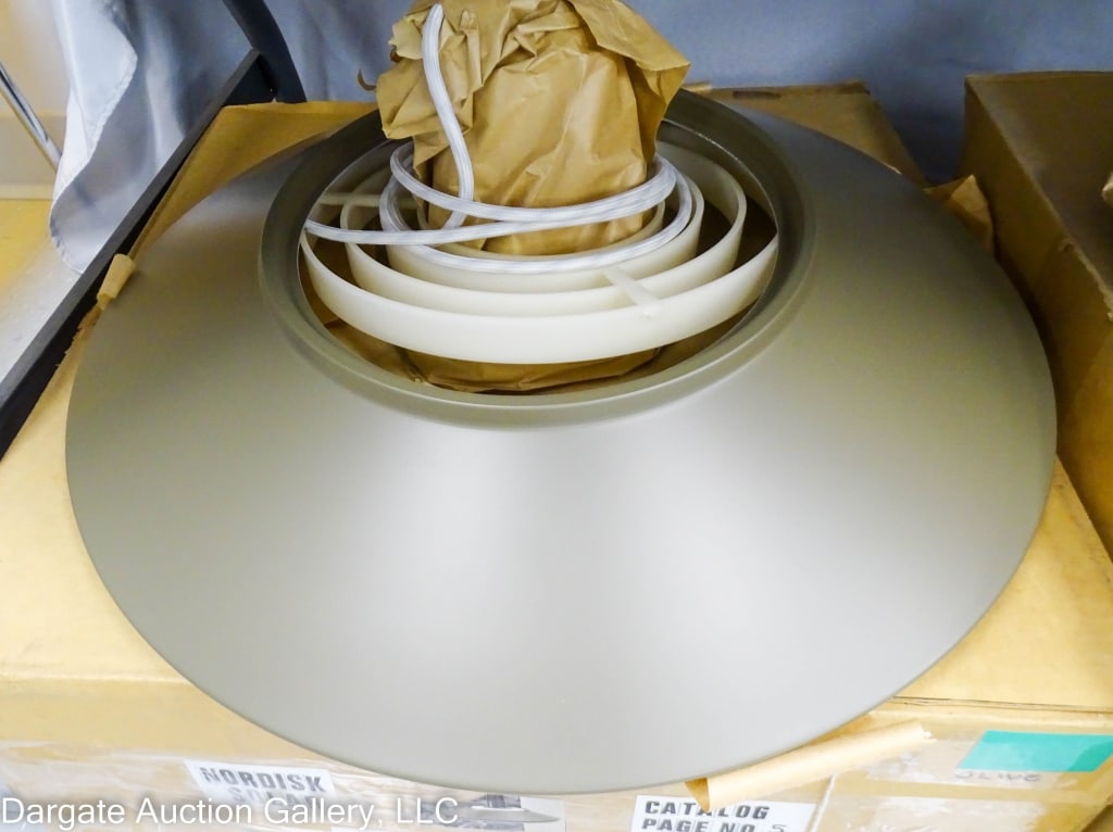 SVEN MIDDELBOE CYLINDRICAL PENDANT LIGHT - OLIVE (1 of 3)