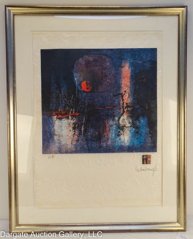 LEBADANG 1975 LA LUNE MYSTERE LITHOGRAPH (1 of 5)