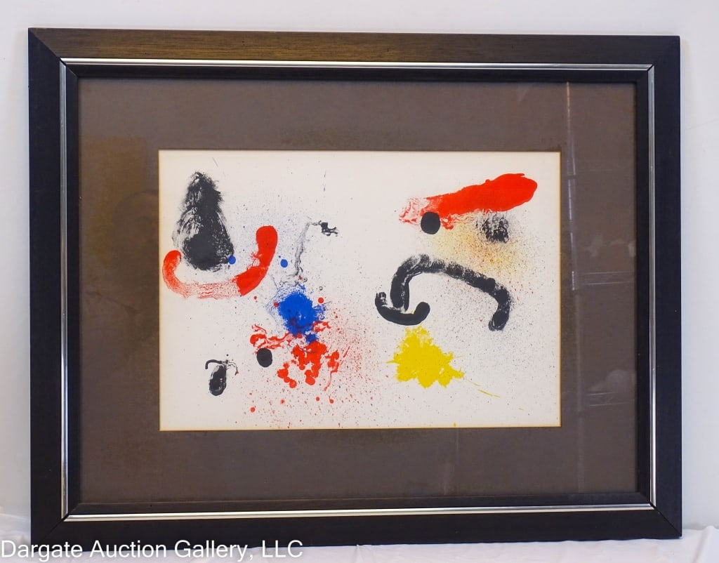 JOAN MIRO ALBUM 19 ABSTRACT LITHO (1 of 4)