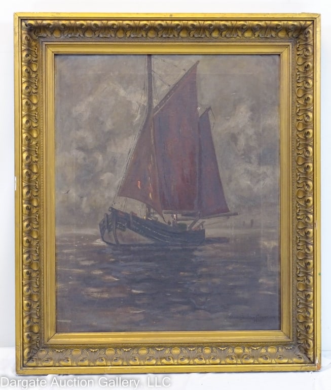 O/C SAILBOAT BY AUTHOR OLIVIA SMITH CORNELIUS (1 of 4)