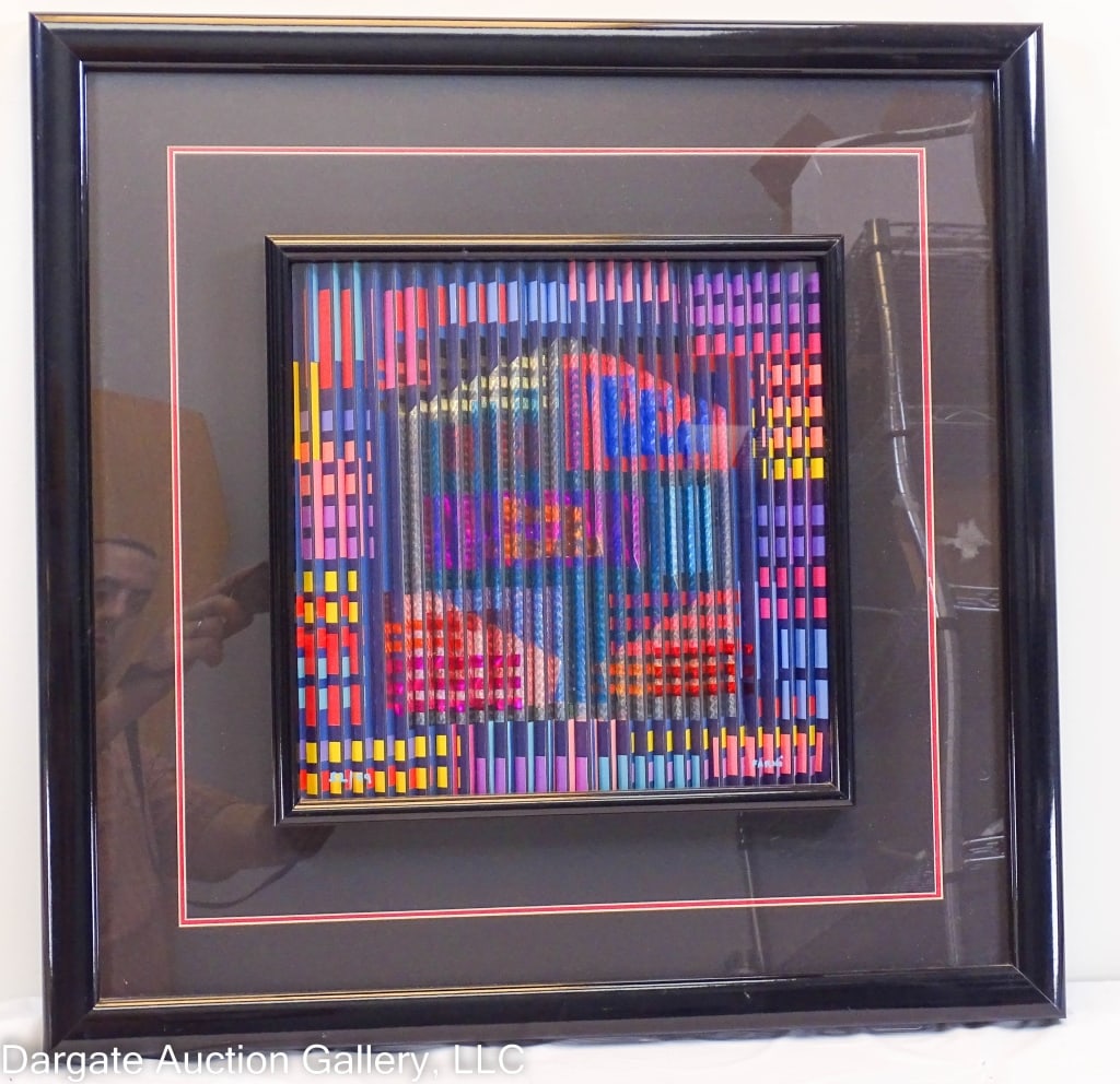 JOSEF FARHI MENORAH KINETIC ART FARHIGRAPH (1 of 6)