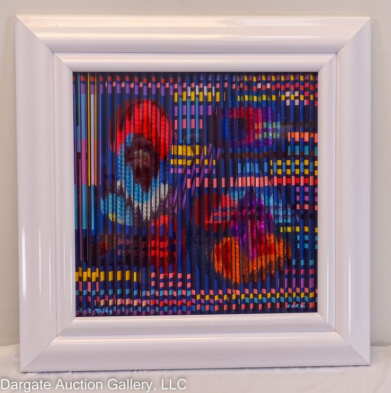 JOSEF FARHI GEOMETRIC KINETIC ART FARHIGRAPH (1 of 6)