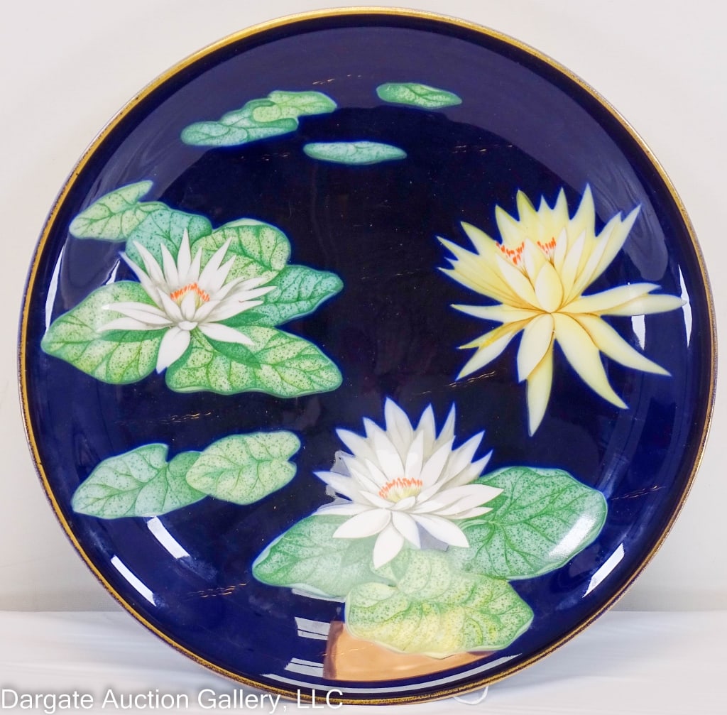ROSENTHAL SELB GERMANY PORCELAIN WATERLILY BOWL (1 of 3)