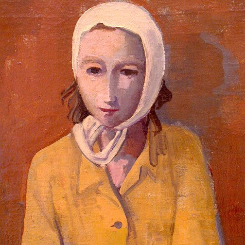 CARL HOFER ''THE YELLOW BLOUSE.'' Mid 2 - 2