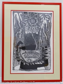 CUBAN ABSTRACT WOODBLOCK